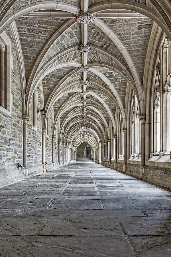 Princeton University Hallway II Photograph by Susan Candelario