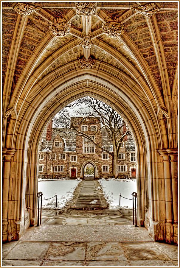 Princeton University Gothic Arches Princeton New Jersey Photograph