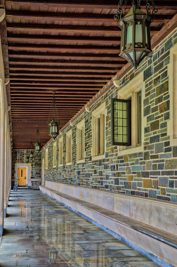Princeton University Whitman College Hallway Photograph by Susan Candelario