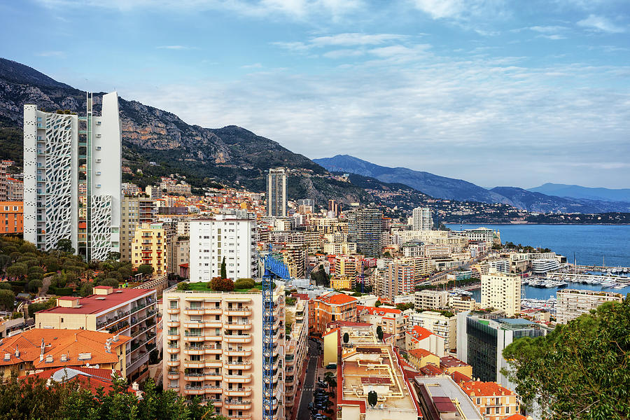 Principality Of Monaco Cityscape Photograph by Artur Bogacki
