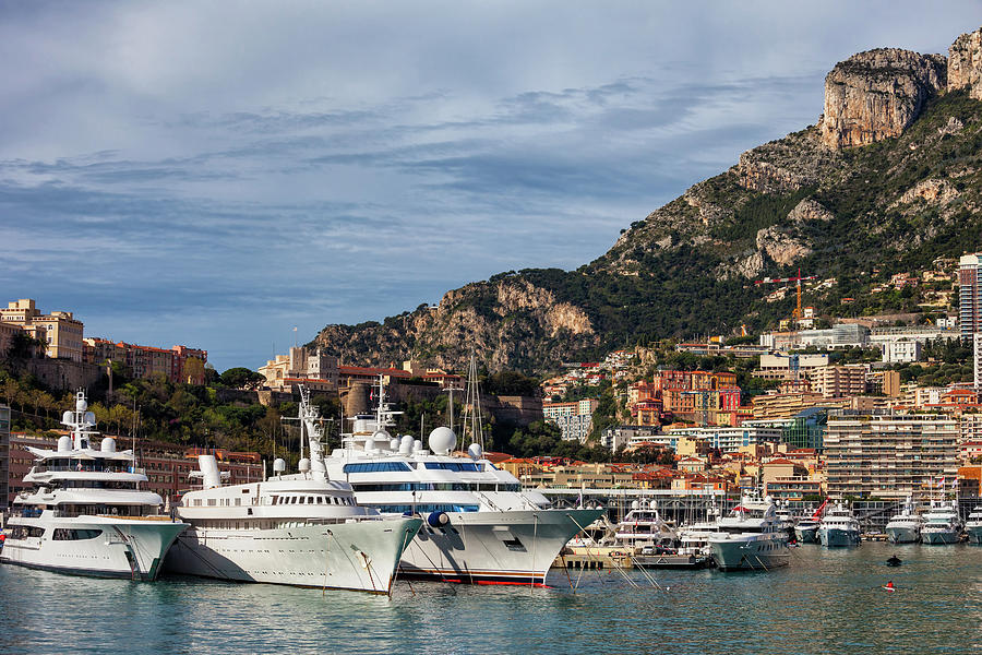 Principality of Monaco in Europe Photograph by Artur Bogacki
