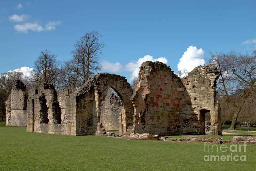 Priory Ruins Photograph by Stephen Melia