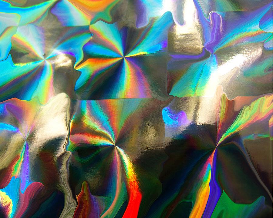 Abstract Digital Art - Prism by Florene Welebny