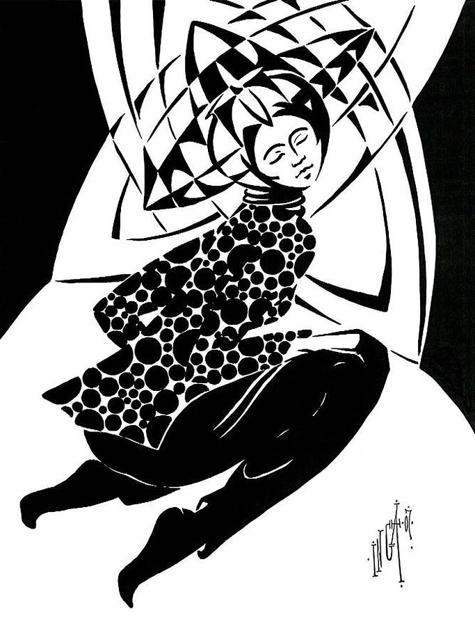 Expressionism Drawing - Prism by Inga Vereshchagina