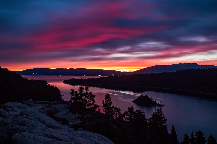 Prismatic Emerald Bay Sunrise Photograph by Mike Herron - Fine Art America