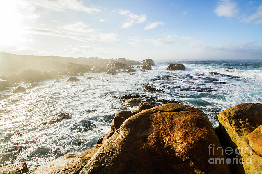 Pristine Tasmanian coast Photograph by Jorgo Photography