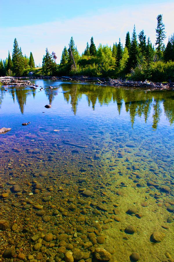 Pristine Waters in the Tetons Photograph by Polly Castor