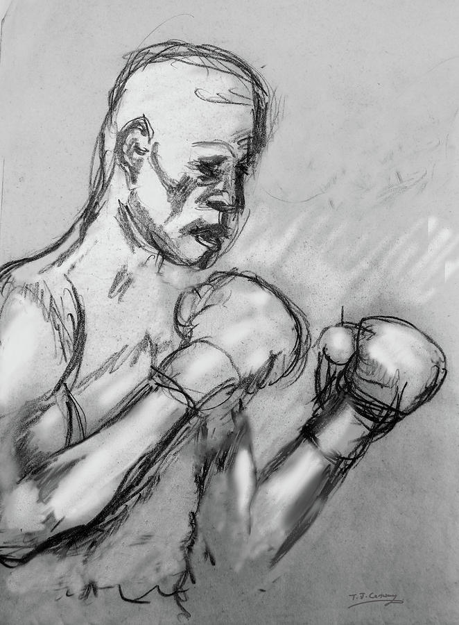 Prizefighter Digital Art by Tom Conway