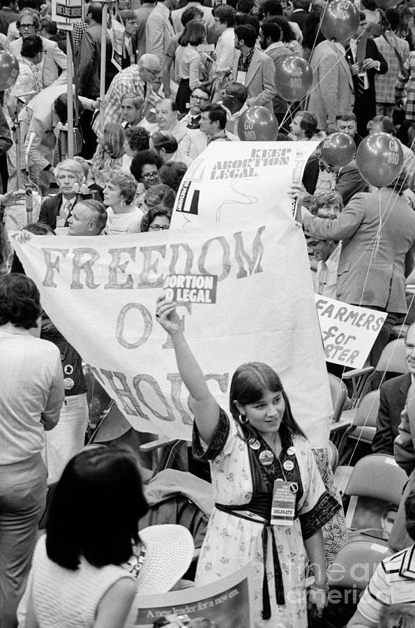 Pro-choice Rally, 1976 Photograph by Granger