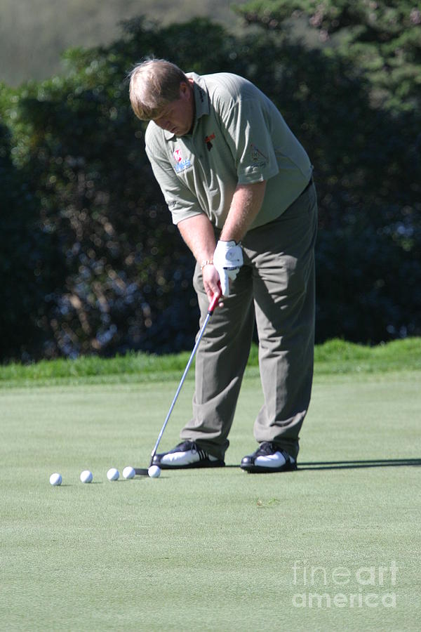 Pro Golf John Daly  Photograph by Chuck Kuhn