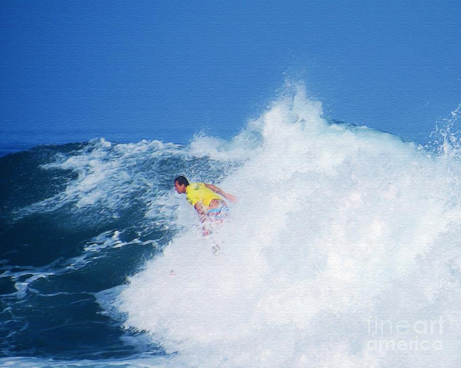 Pro Surfer Chris Ward - 2 Photograph by Scott Cameron