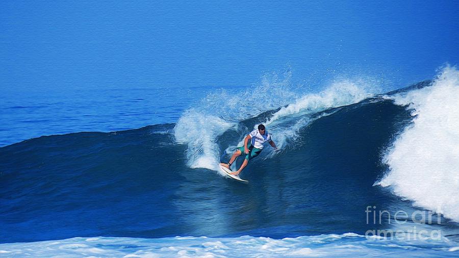 Pro Surfer Gabe King - 1 Photograph by Scott Cameron