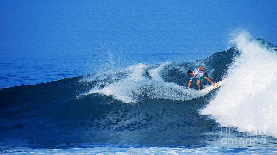 Pro Surfer Gabe King - 2 Photograph by Scott Cameron