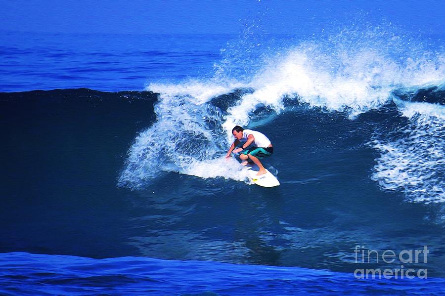 Pro Surfer Gabe King - 3 Photograph by Scott Cameron