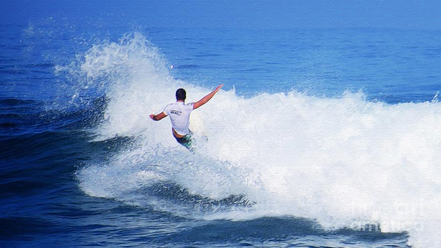 Pro Surfer Gabe King - 4 Photograph by Scott Cameron
