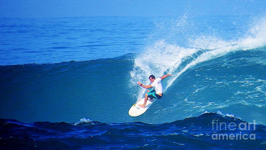 Pro Surfer Gabe King - 5 Photograph by Scott Cameron