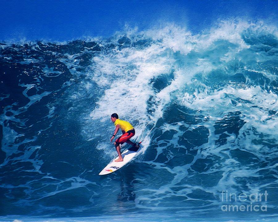 Pro Surfer Ian Walsh Photograph by Scott Cameron