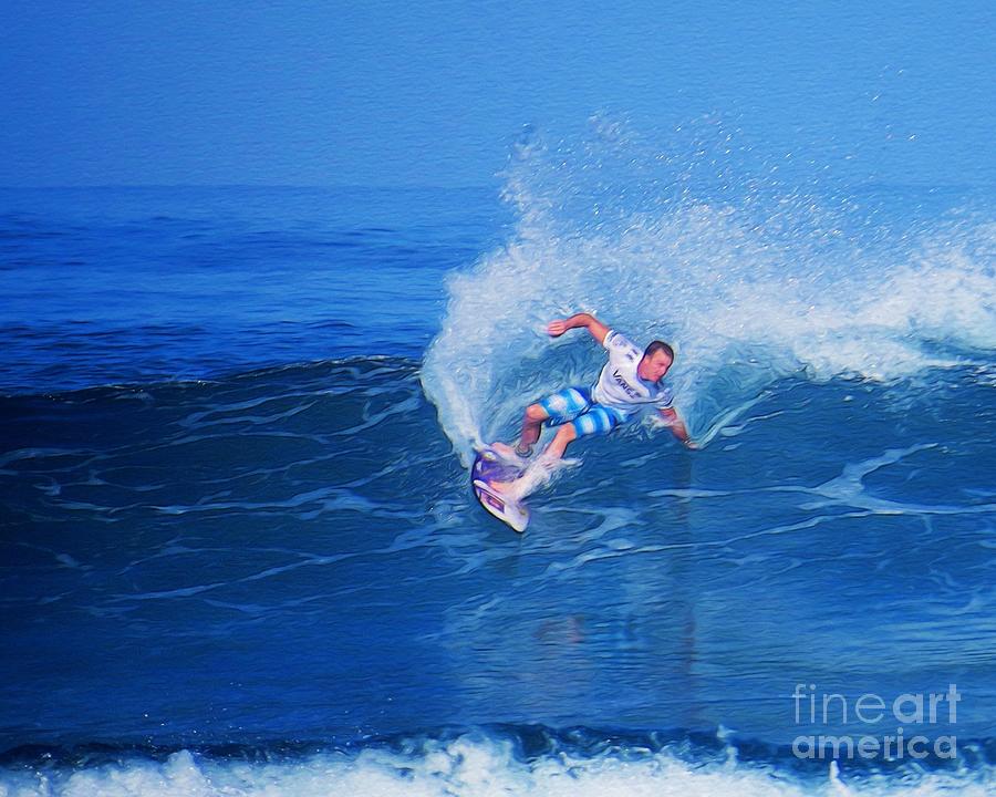 Pro Surfer Jamie O Brien #2 Photograph by Scott Cameron