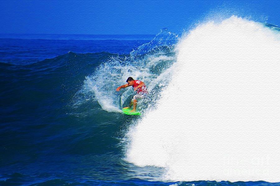 Pro Surfer Keanu Asing-4 Photograph by Scott Cameron