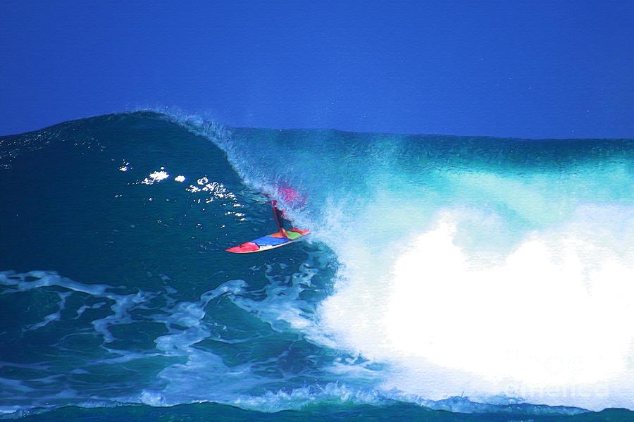 Pro Surfer Tim Reyes  Photograph by Scott Cameron