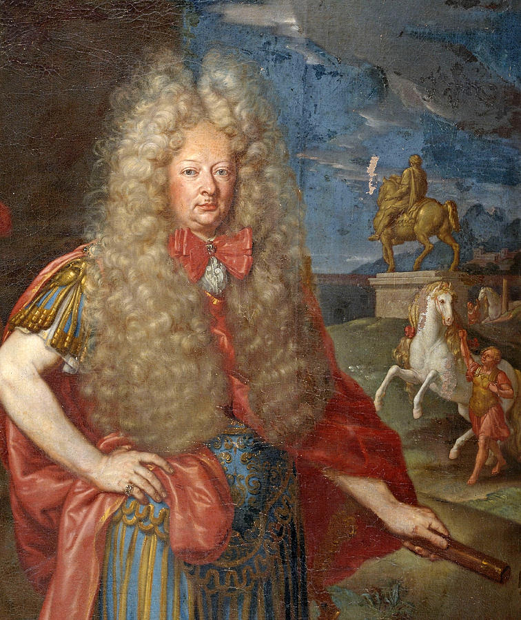 Probably Portrait of Maximilian II Johann Franz Count of Preysing-Hohenaschau Painting by Attributed to Johann Andreas Wolff