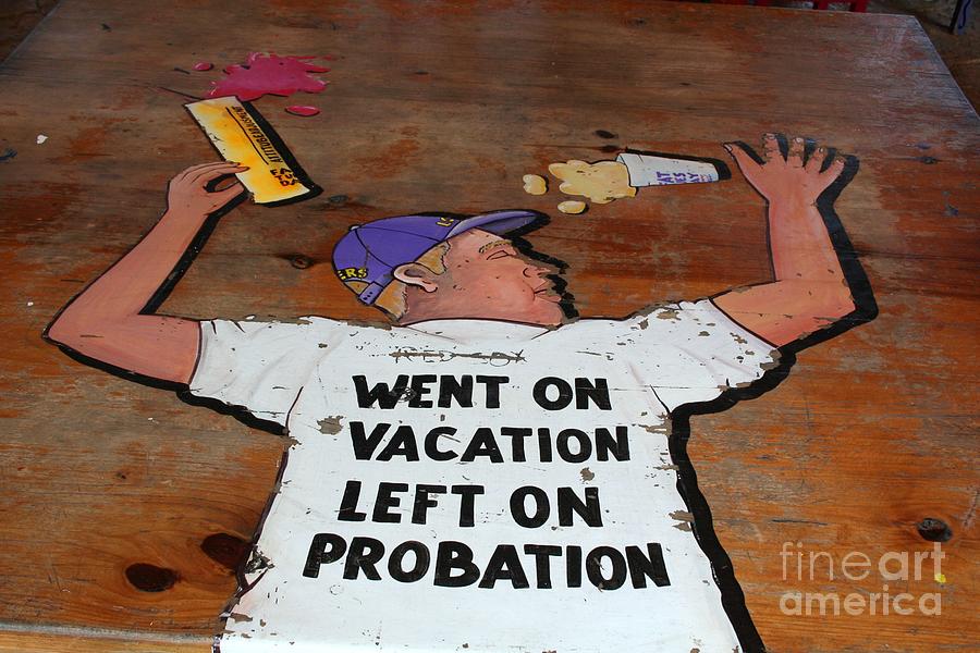 Probation Photograph by John Black