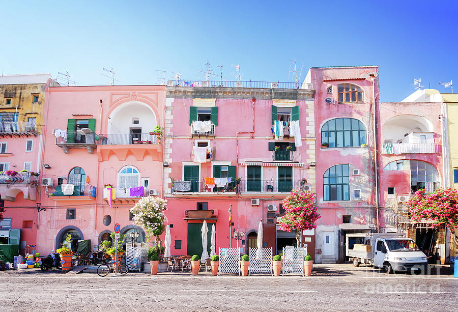Procida Houses, Italy Photograph by Anastasy Yarmolovich