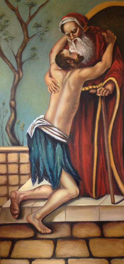 Prodigal Son Painting by Theresa Cangelosi
