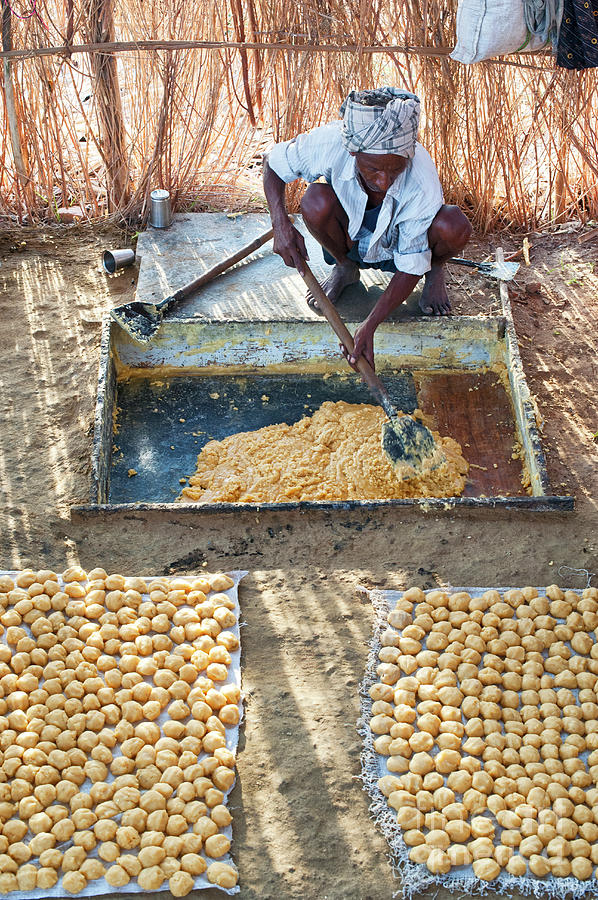 Producing Jaggery Photograph by Tim Gainey