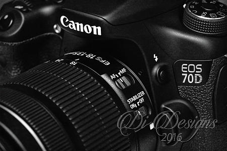 Product Photography - Canon 001 Photograph by DiDesigns Graphics