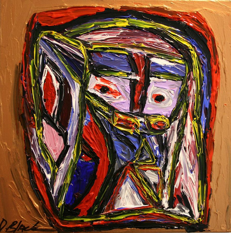 Abstract Painting - Professor knowledge by Darrell Black