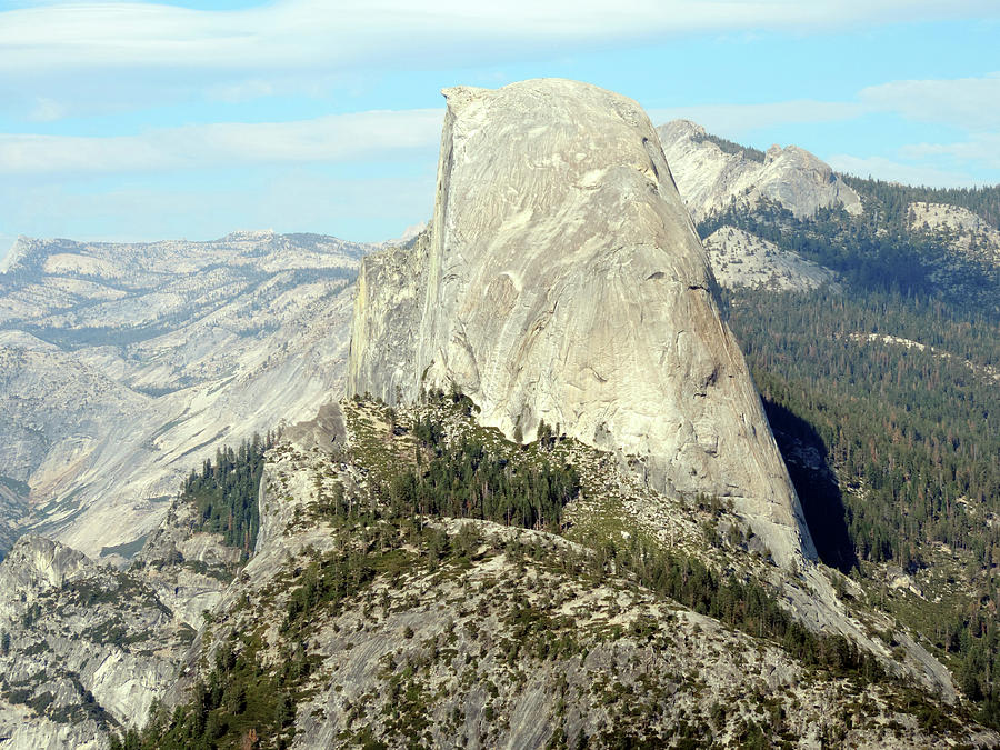 Profile Of Half Dome Photograph by Eric Forster