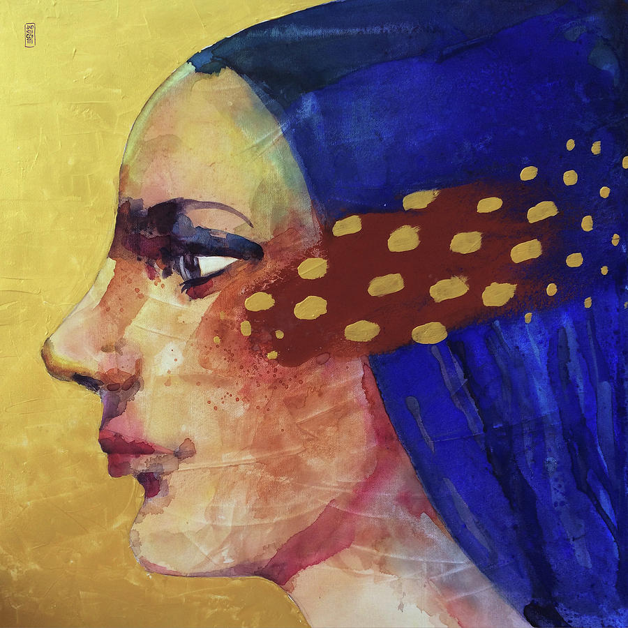 Face Painting - Profilo di donna by Alessandro Andreuccetti Face Painting - Profilo di donna by Alessandro Andreuccetti