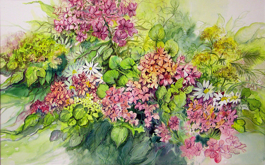 Profusion of Colors Painting by Lois Mountz