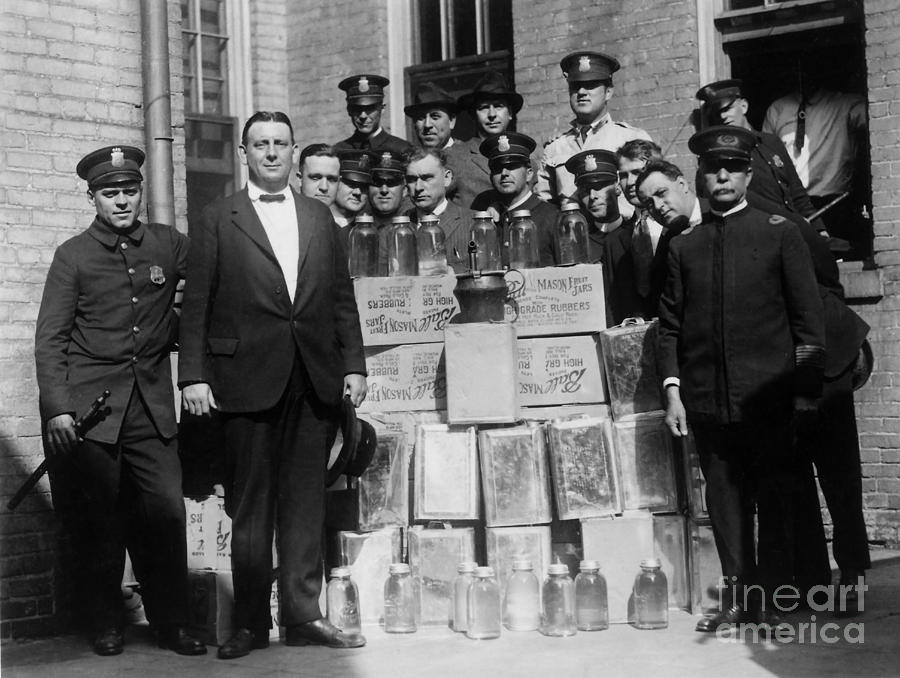 Beer Photograph - Prohibition Bust by Jon Neidert