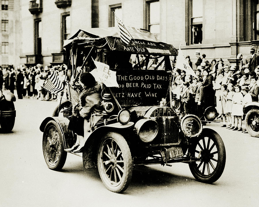 Prohibition Parade Photograph by Vintage Pix