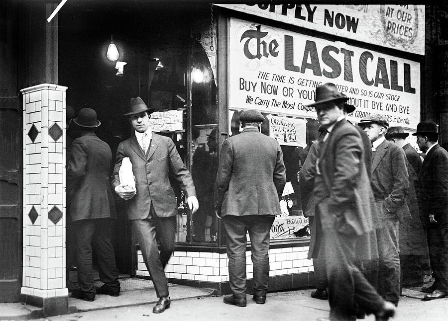 Beer Photograph - Prohibition - The last Call by Bill Cannon