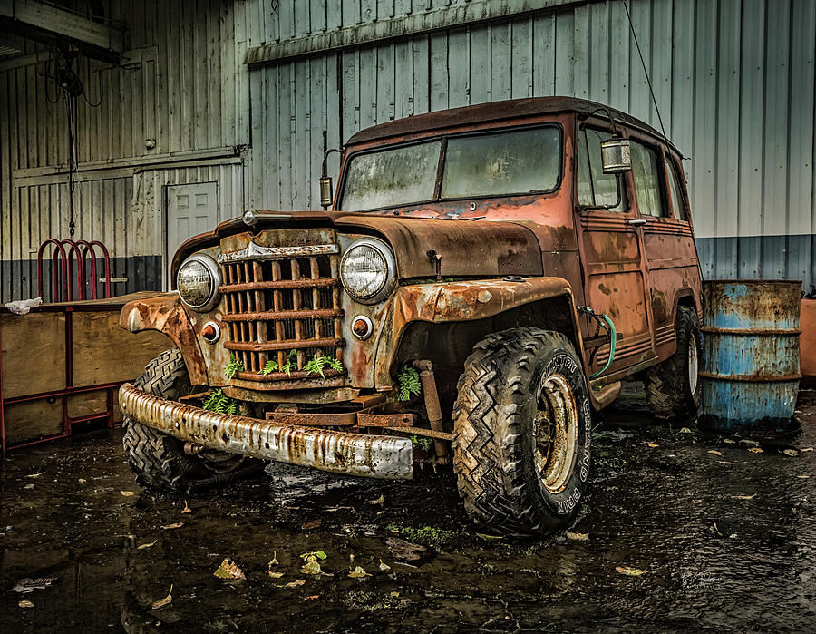 Project Jeep Photograph by Bill Posner