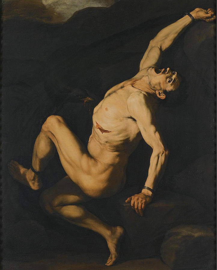 Prometheus Painting by Jusepe de Ribera