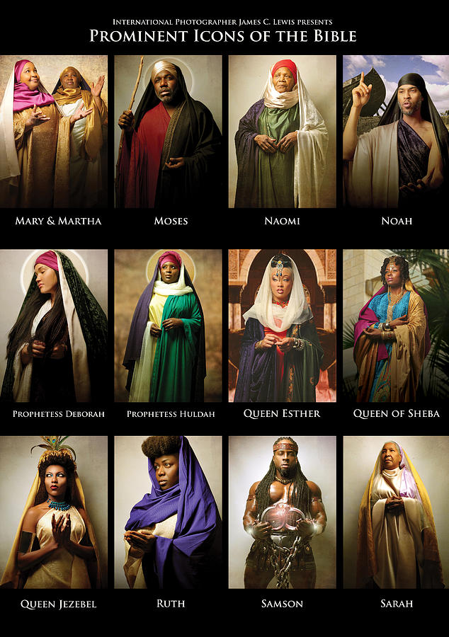 Inspirational Photograph - Prominent Icons of the Bible I by Icons Of The Bible