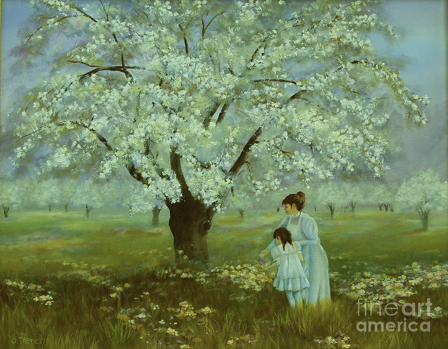 Promise of Spring Painting by Jeanette French