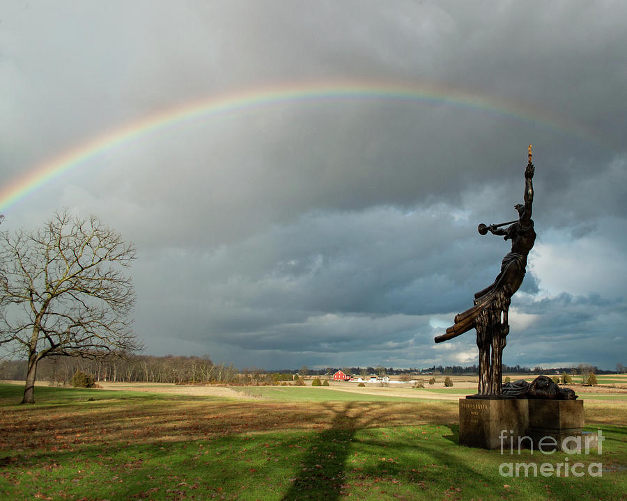 Gettysburg National Park Photograph - Promise to Gettysburg by Kat Zalewski-Bednarek