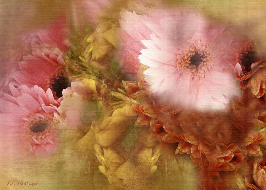 Flower Painting - Promises and Dreams by RC DeWinter
