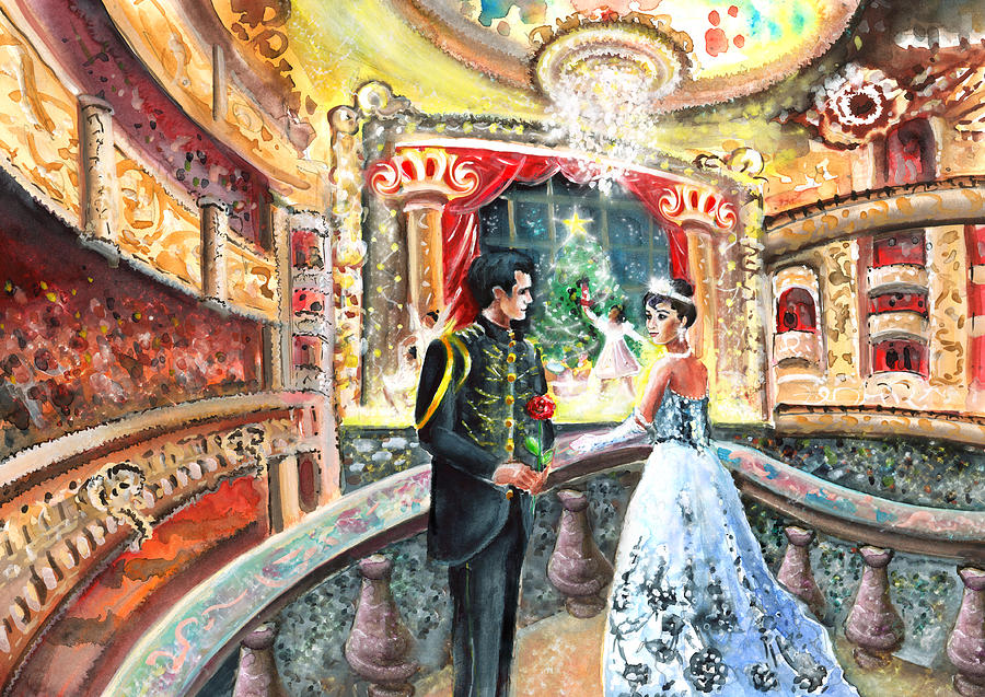 Proposal At The Nutcracker Painting by Miki De Goodaboom