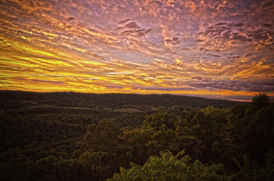 Prospect Peak Sunset 2 Photograph by Daniel Houghton