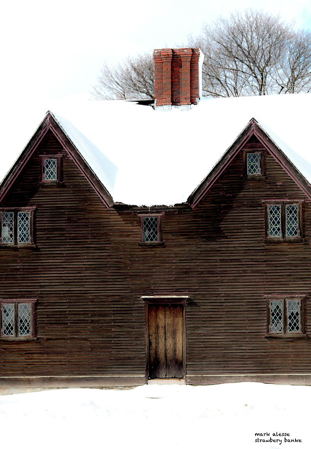 Prosperous New England Merchant Lived Here Photograph by Mark Alesse
