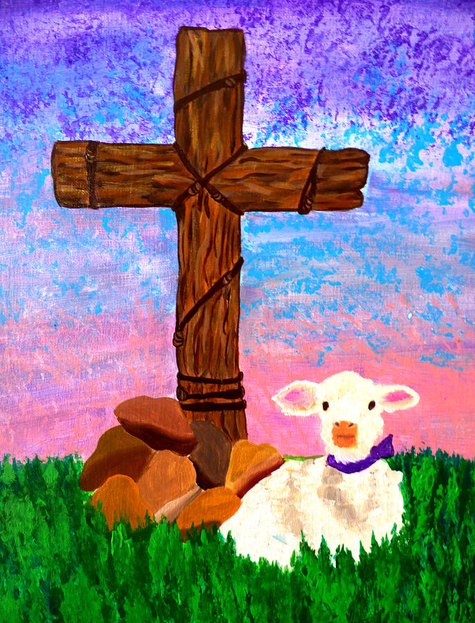 Protecting Faith Painting by Irene Childers - Pixels