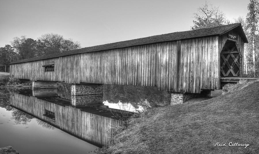 Protection That Works Historic Watson Mill Covered Bridge Photograph by Reid Callaway