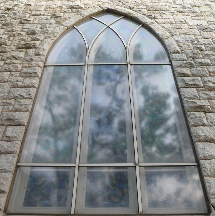 Protestant Window Photograph by Tom Calderon