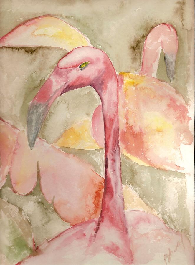 Bird Painting - Proud... by Barbara Szostak